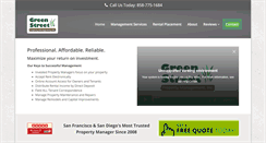 Desktop Screenshot of greenstreetpropertymanagement.com